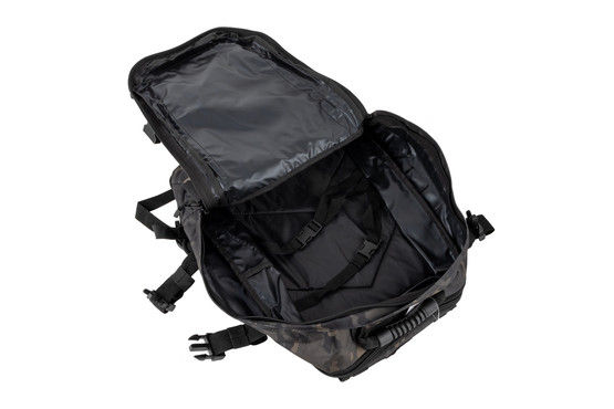 Primary Arms 3 Day Expandable Backpack with three compartments and waist pack in Black MultiCam